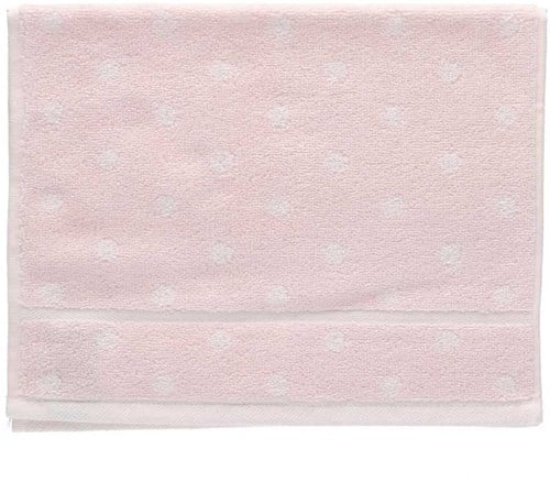 Rico Hand Towel to Embroider 30 x 50 cm 007 Pink/White