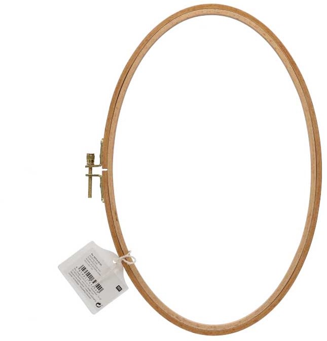 Rico Embroidery Hoop Oval 19.5 x 29.7 cm 