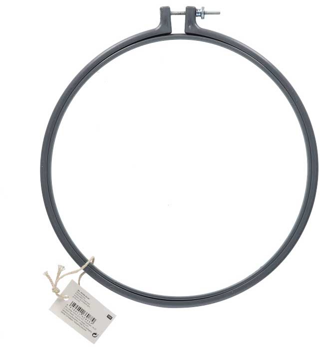 Rico Embroidery Hoop Plastic 005 Grey 