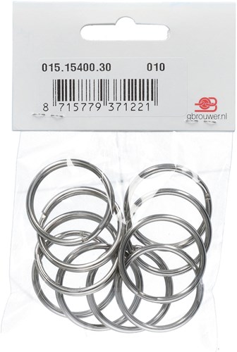 Restyle Key Rings 30 mm (10 pieces)-2