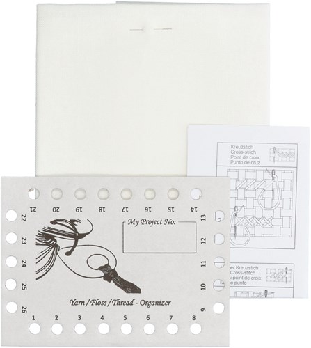 Restyle Embroidery Fabric Evenweave 11 threads per cm (28 ct.) 087 Off-white