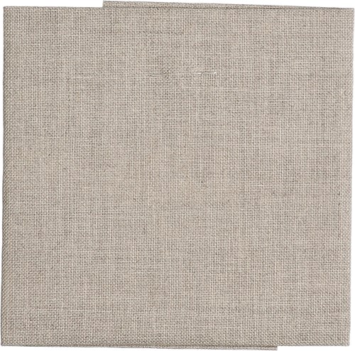 Restyle Embroidery Fabric Linen 10 threads per cm (22 ct.) 886 Beige-3