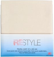 Restyle Punch Needle Fabric Monk’s Cloth 52 x 62cm-2