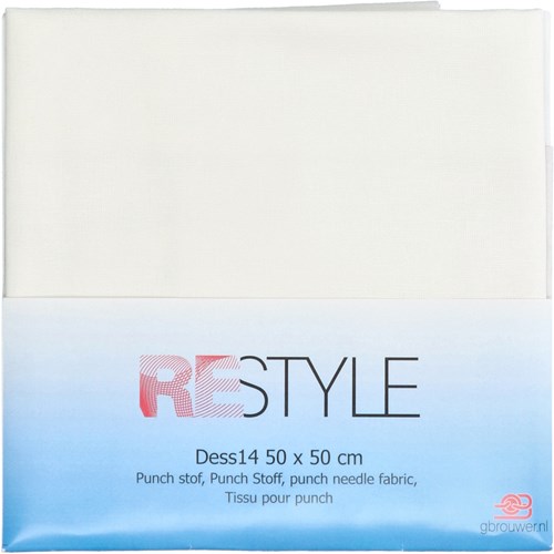 Restyle Punch Needle Fabric Dess14 50 x 50cm-2