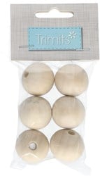 Trimits Wooden Beads 30 mm