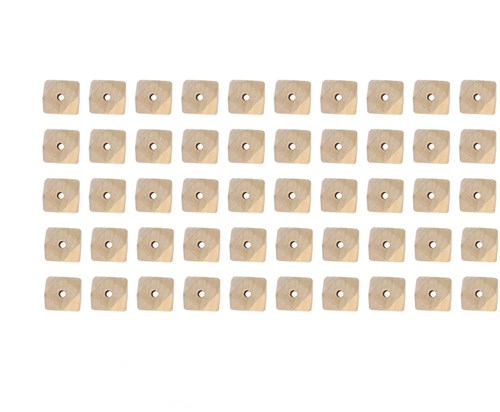 Trimits Wooden Geo Beads 20 mm (50 pieces)-3