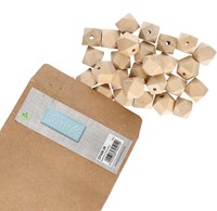 Trimits Wooden Geo Beads 20 mm (50 pieces)