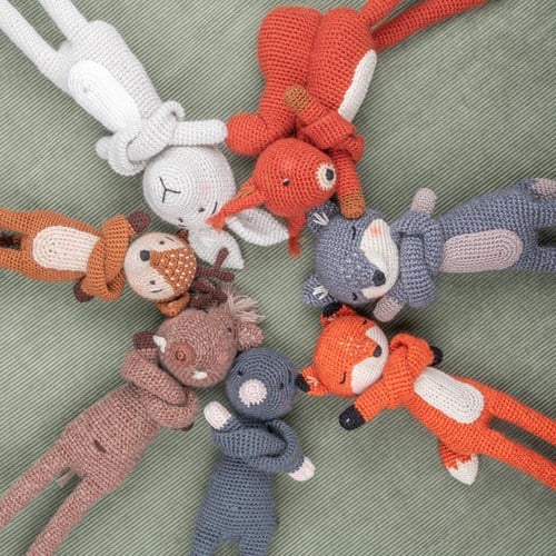 Crochet Pattern Yarn and Colors Forest Animals Bundle-3