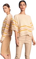 Ecopuno Gestreepte Noppen Shirt Breipakket 36/38