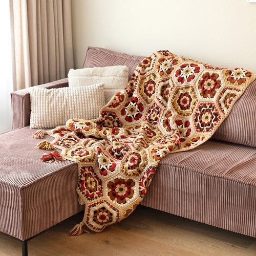 Garden Party Blanket Autumn Edition - Yarn and Colors Crochet Kit