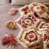Garden Party Blanket Autumn Edition - Yarn and Colors Crochet Kit-2