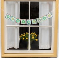 Crochet Pattern Yarn and Colors Garden Party Bunting-3