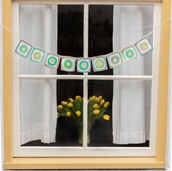 Yarn and Colors Garden Party Bunting Crochet Kit