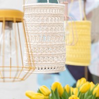 Crochet Pattern Yarn and Colors Garden Party Lantern-2