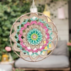 Yarn and Colors Garden Party Mandala Crochet Kit