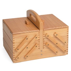 Sewing Box Wood Cantilever S 