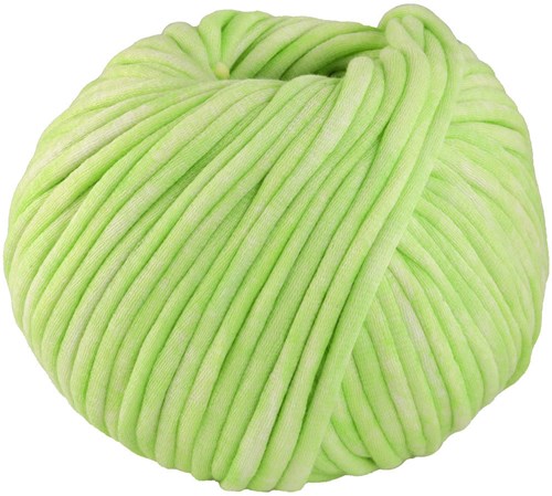 Lana Grossa Gelato Vintage 107 Springgreen/White