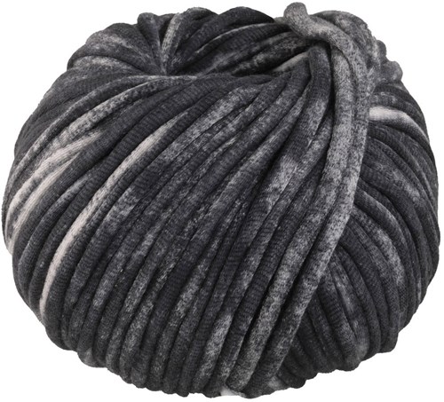 Lana Grossa Gelato Vintage 110 Anthracite/White