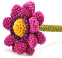Crochet pattern flower Gerbera