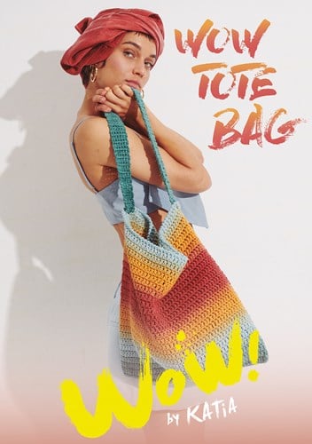Katia WOW Tote Bag 2 Crochet Kit NL/EN/DE/FR/ES/IT-2
