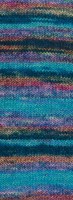 Lana Grossa Gianna 004 Midnight blue/turquoise/light green/pink/purple-2