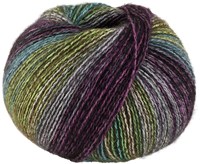 Lana Grossa Gianna 006 Olive/grey/blackberry/black