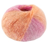 Lana Grossa Gigante 001 Orange/Pink/Saffron Yellow/Purple/Violet Blue