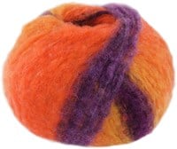 Lana Grossa Gigante 002 Dark Violet/Yellow/Grey-Purple/Orange/Blue-Violet