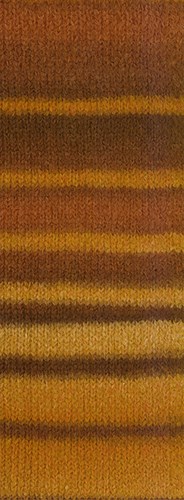 Lana Grossa Gigante 006 Ochre/Nougat/Grey/Chocolate Brown/Sand Yellow-2
