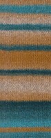 Lana Grossa Gigante 009 Turquoise/Grey/Dark Petrol/Camel/Beige-2