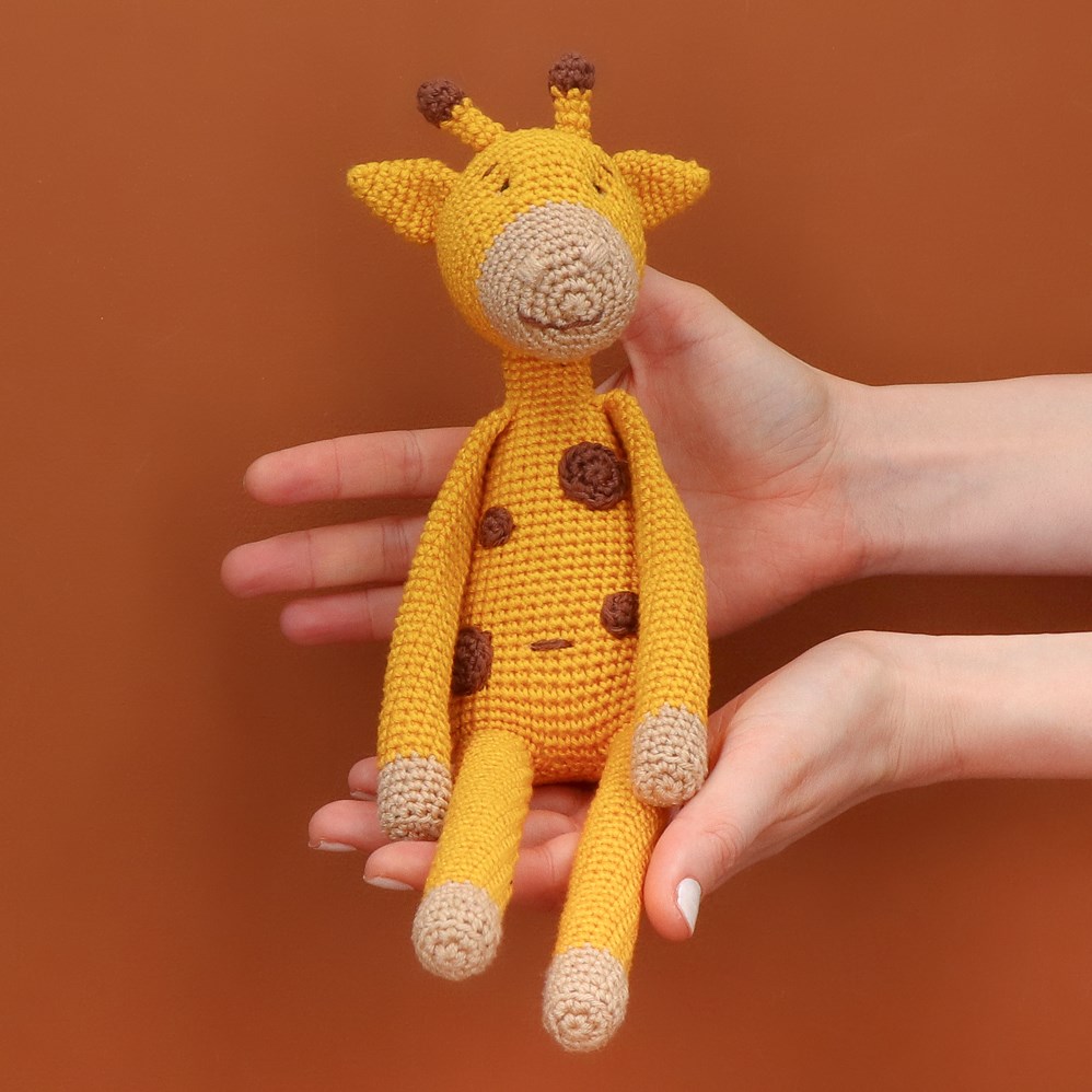 Crochet Kit for a Cute Amigurumi Animal Toy Gina the Giraffe DIY Kit/crafting  Kit/starter Pack -  UK