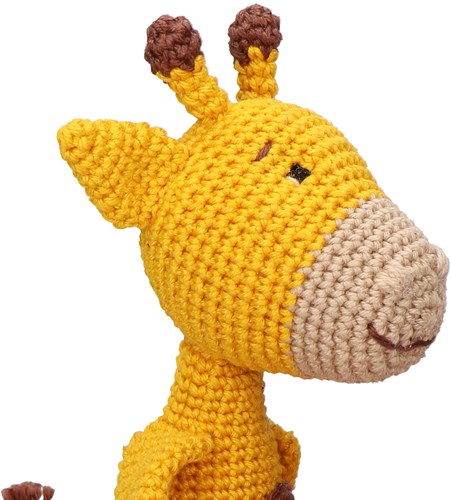 Crochet Pattern Yarn and Colors Gina Giraffe