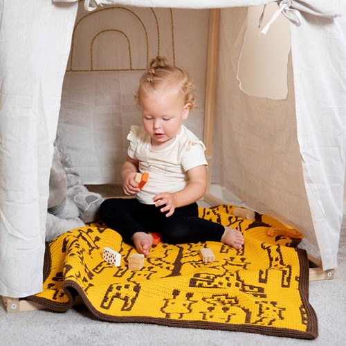 High & Mighty Baby Blanket Yarn and Crochet Kit-3