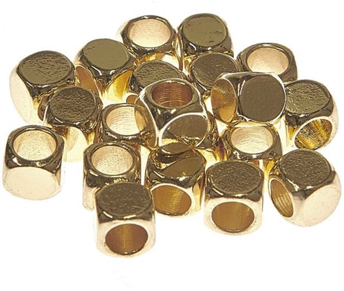 Rico Bracelet Cubes - Gold