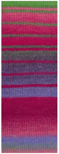 Lana Grossa Gomitolo Arte 1022 Grey/Lilac/Pink/Fuchsia/Green/Plum/Cyclam-2