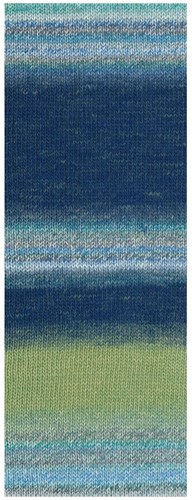 Lana Grossa Gomitolo Fusione 2021 Mint/Light Grey/Grey/Light/Dark Blue/Anthracite/Lime Green/Grey-2