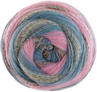 Lana Grossa Gomitolo Fusione 2023 Pink/Grey/Light Blue/Light Green/Petrol/Turquoise/Grey Brown