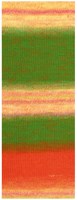 Lana Grossa Gomitolo Fusione 2028 Salmon/Yellow/Carnation/Green/Brown/Lobster-2