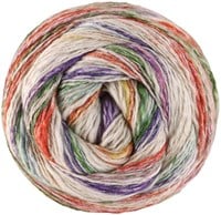 Lana Grossa Gomitolo Hippie 3032 Moss Green/Rust/Blue-Violet/Green/Light Blue/Natural/Lime