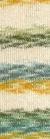 Lana Grossa Gomitolo Hippie 3037 Corn Yellow/Light Green/Light/Dark Petrol/Dark Grey/Mint/Dark Olive/Heavy Green/Natural-2