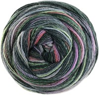 Lana Grossa Gomitolo Magico 3023 Dark/Medium/Light Grey/Grey Purple/Pink/Green/Lime Green/Lilac
