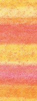 Lana Grossa Gomitolo Mambo 2031 Orange/Salmon Pink/Pink/Light Yellow/Sun Yellow-2