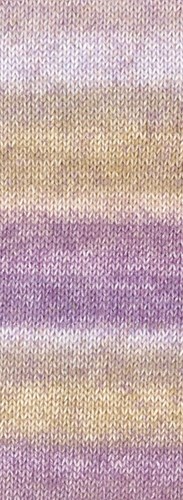Lana Grossa Gomitolo Mambo 2034 Purple/Gray Beige/Raw White/Taupe/Vanilla/Sand Beige-2