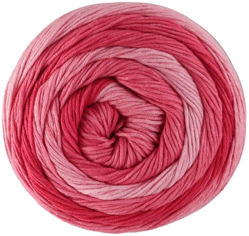 Lana Grossa Gomitolo Tono 1036 Tomato/Strawberry/Pink