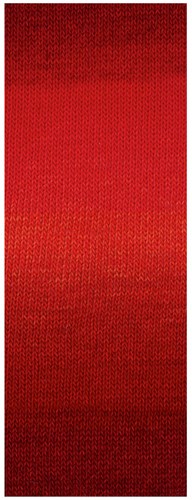 Lana Grossa Gomitolo Versione 446 Red/Cherry/Dark/Oriental Red-2