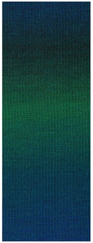 Lana Grossa Gomitolo Versione 448 Dark Petrol/Black/Opal/Petrol Green-2