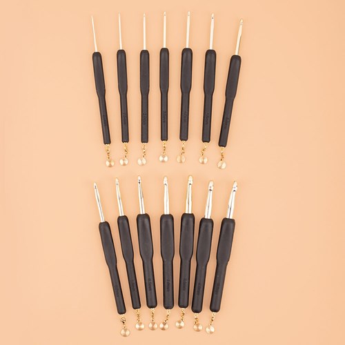 Yarn and Colors crochet hooks promotion set 2 - 10 mm GOLD-2