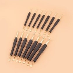 Yarn and Colors crochet hooks promotion set 2 - 10 mm GOLD