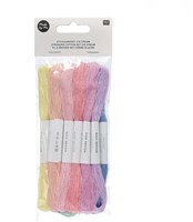 Rico Sticktwist Embroidery Floss Pack 8m 002 Ice Cream