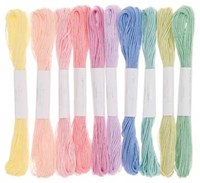 Rico Sticktwist Embroidery Floss Pack 8m 002 Ice Cream-2